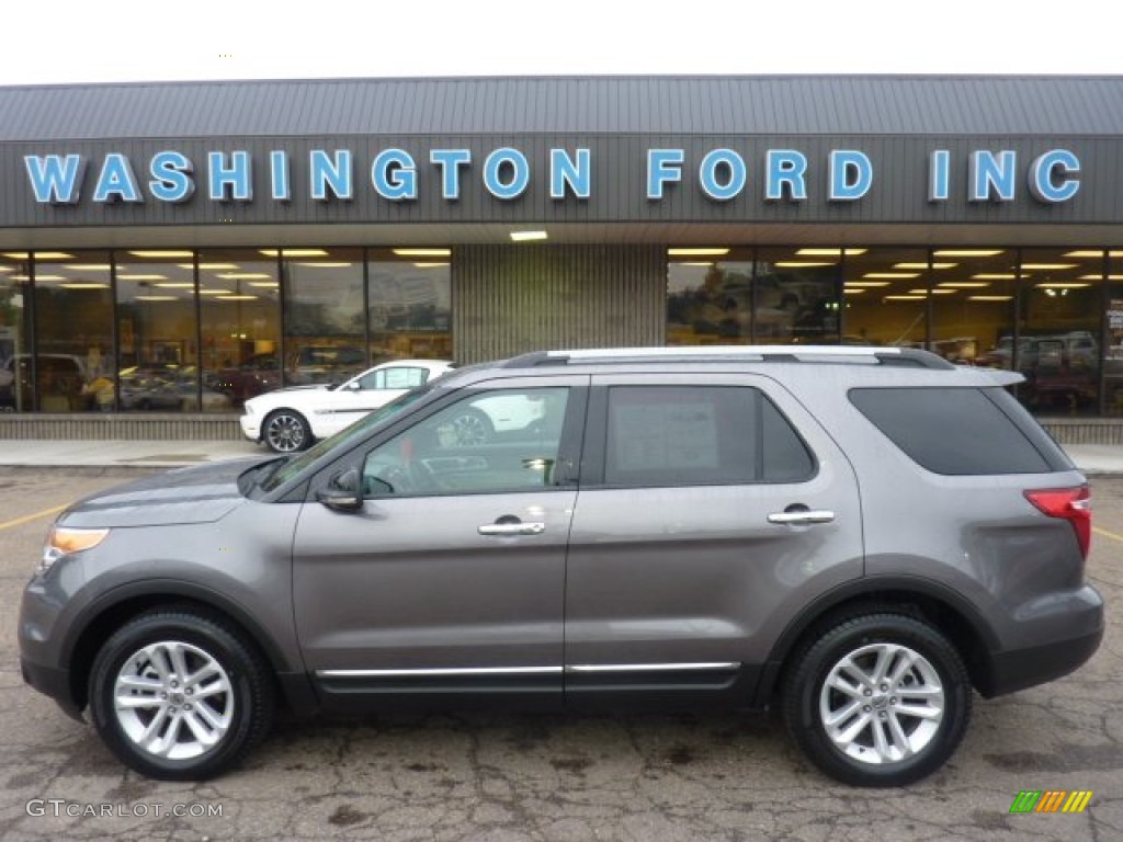 Sterling Grey Metallic Ford Explorer