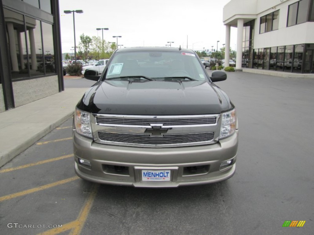 2007 Silverado 1500 LTZ Crew Cab 4x4 - Black / Light Titanium/Dark Titanium Gray photo #31