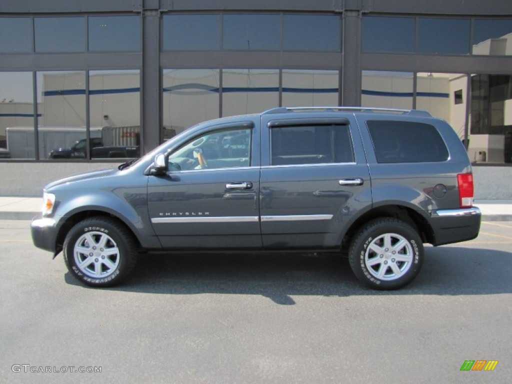 Steel Blue Metallic 2007 Chrysler Aspen Limited 4WD Exterior Photo #54078336