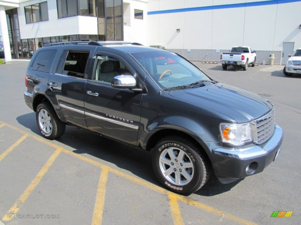 Steel Blue Metallic 2007 Chrysler Aspen Limited 4WD Exterior Photo #54078651