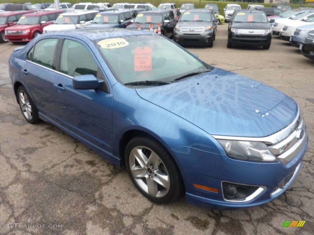 Sport Blue Metallic 2010 Ford Fusion Sport AWD Exterior Photo #54078699