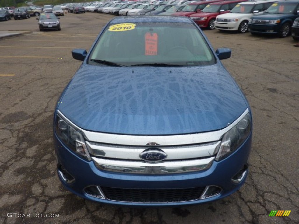 Sport Blue Metallic 2010 Ford Fusion Sport AWD Exterior Photo #54078704
