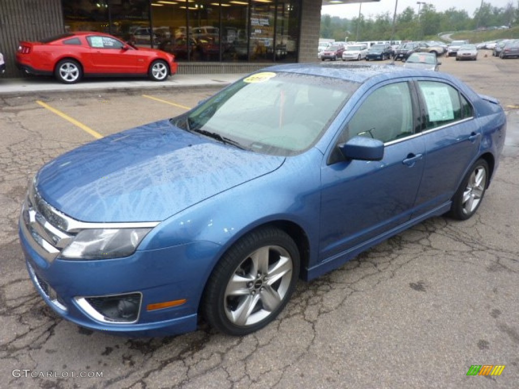 Sport Blue Metallic 2010 Ford Fusion Sport AWD Exterior Photo #54078713