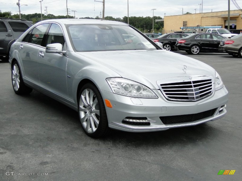 Iridium Silver Metallic 2012 Mercedes-Benz S 550 Sedan Exterior Photo #54078845