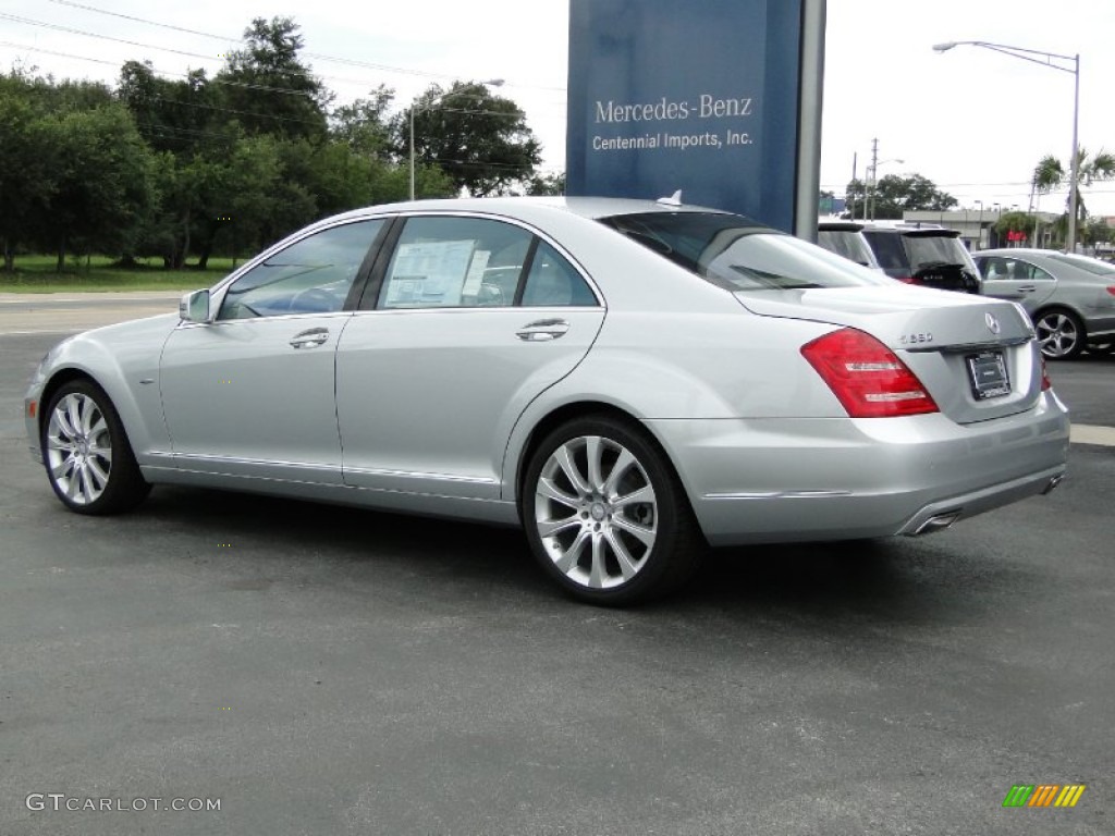 Iridium Silver Metallic 2012 Mercedes-Benz S 550 Sedan Exterior Photo #54078882