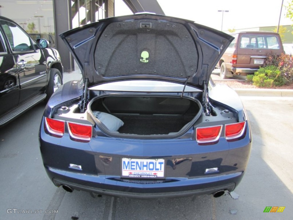 2010 Camaro SS Coupe - Imperial Blue Metallic / Black photo #21