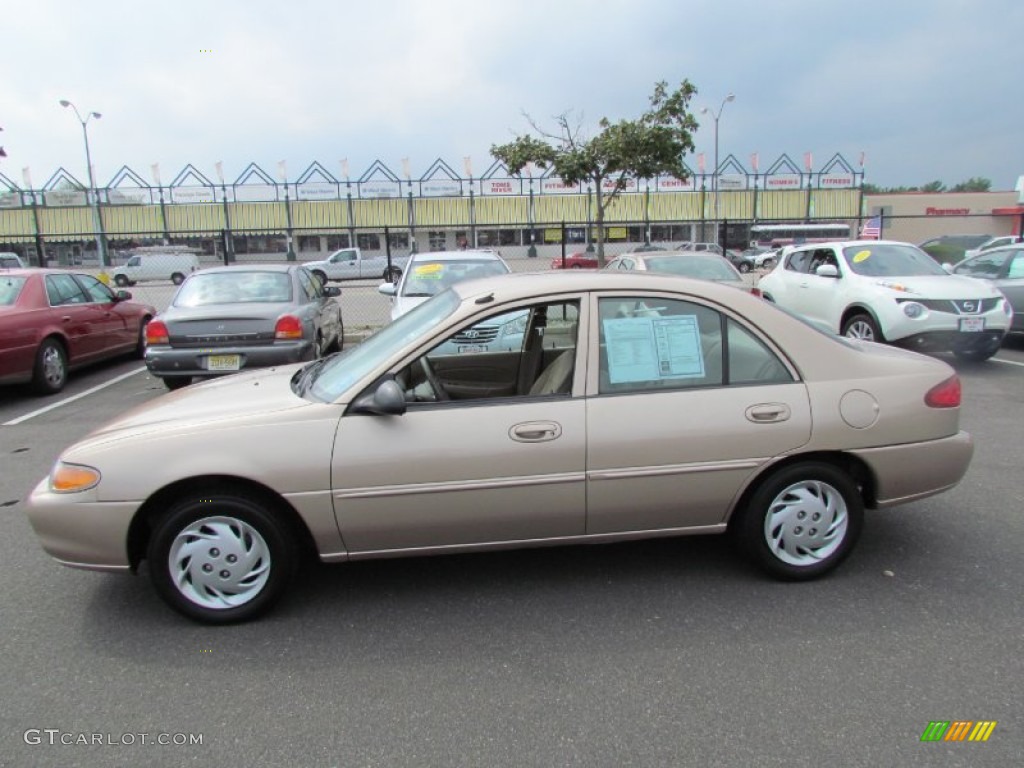 Mocha Frost Metallic 1993 Mercury Tracer Sedan Exterior Photo #54079074