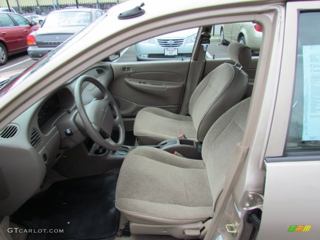 1993 Tracer Sedan - Mocha Frost Metallic / Beige photo #10