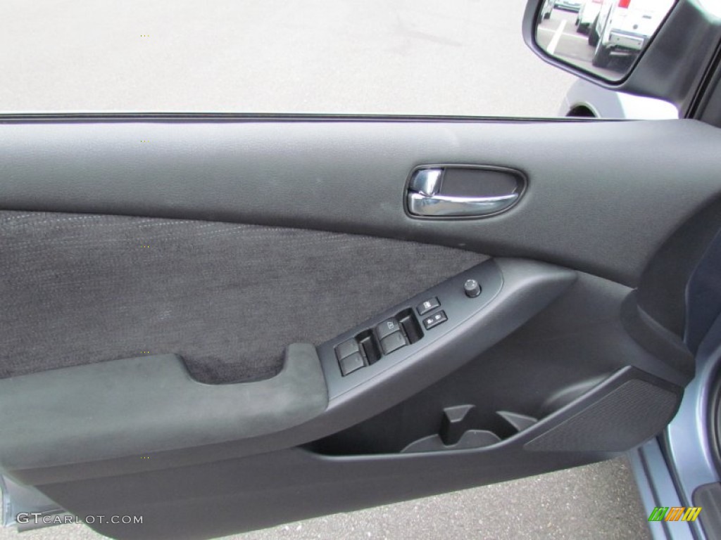 2010 Nissan Altima Hybrid Charcoal Door Panel Photo #54079758