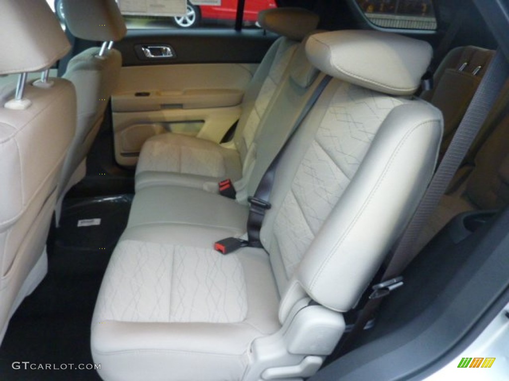 Medium Light Stone Interior 2012 Ford Explorer FWD Photo #54080277