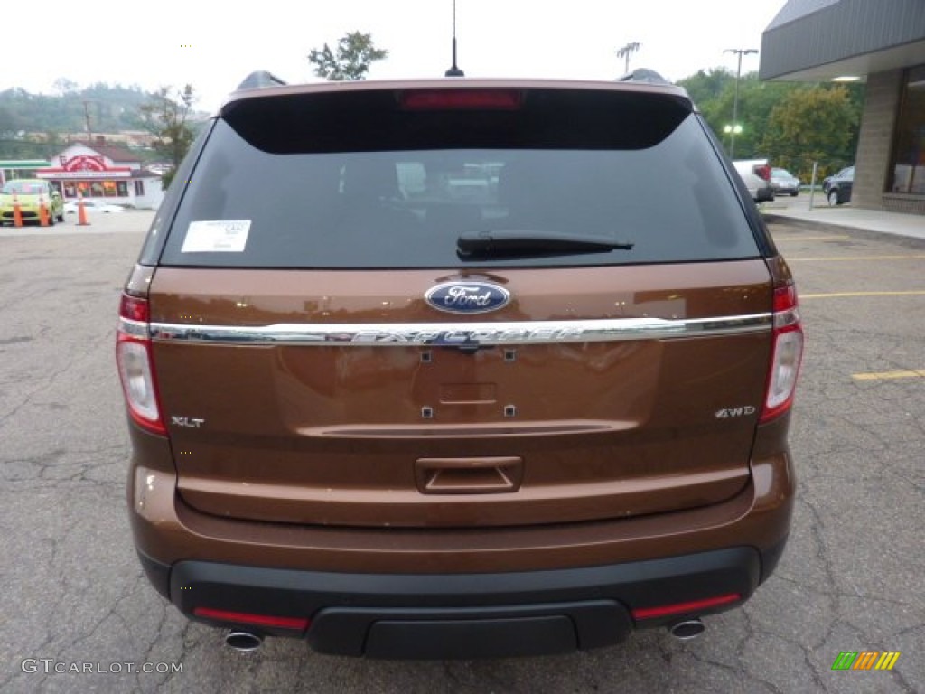 Golden Bronze Metallic 2012 Ford Explorer XLT 4WD Exterior Photo #54080374