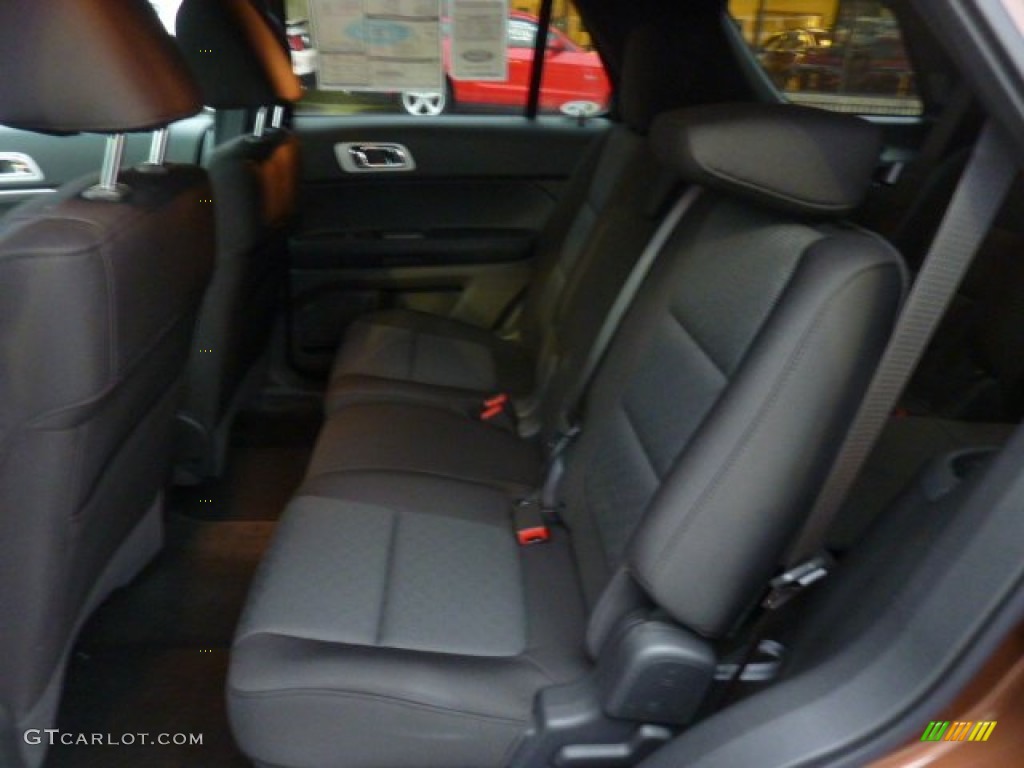 Charcoal Black Interior 2012 Ford Explorer XLT 4WD Photo #54080445