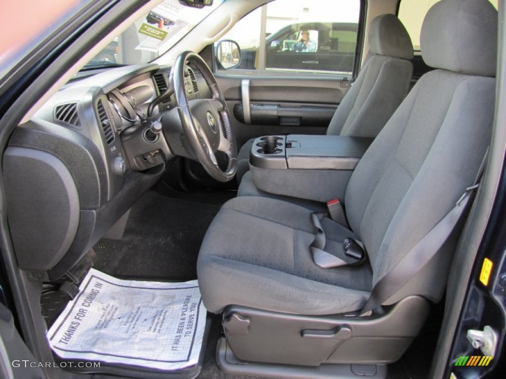 2007 Silverado 1500 LT Crew Cab 4x4 - Blue Granite Metallic / Ebony Black photo #3