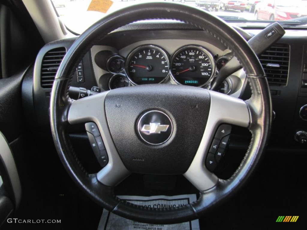 2007 Silverado 1500 LT Crew Cab 4x4 - Blue Granite Metallic / Ebony Black photo #6