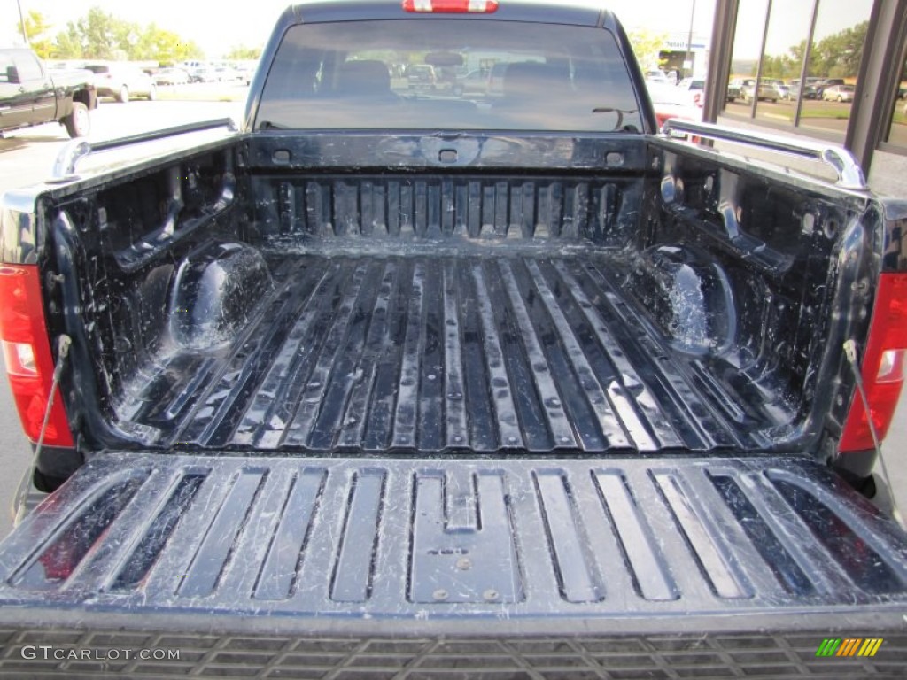 2007 Silverado 1500 LT Crew Cab 4x4 - Blue Granite Metallic / Ebony Black photo #21