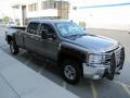 Graystone Metallic - Silverado 3500HD LTZ Crew Cab 4x4 Dually Photo No. 30