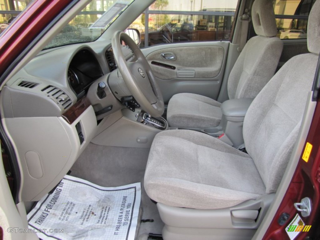Beige Interior 2006 Suzuki XL7 7 Passenger AWD Photo #54081810