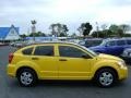 2007 Solar Yellow Dodge Caliber SE  photo #2