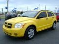 2007 Solar Yellow Dodge Caliber SE  photo #10