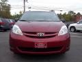 2009 Salsa Red Pearl Toyota Sienna LE AWD  photo #2
