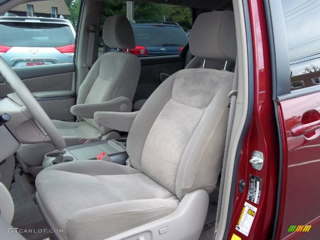 2009 Toyota Sienna LE AWD Interior Color Photos