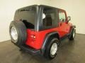 2002 Flame Red Jeep Wrangler Sport 4x4  photo #11