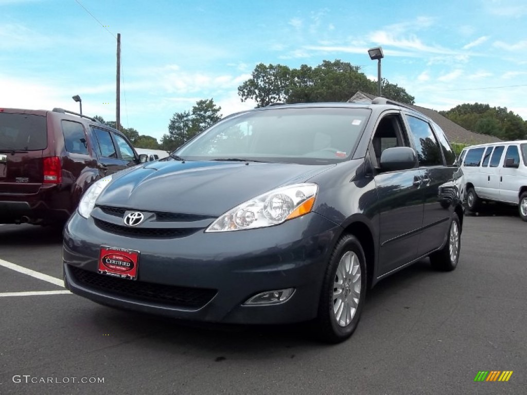 2007 Sienna XLE - Slate Gray Metallic / Stone photo #1