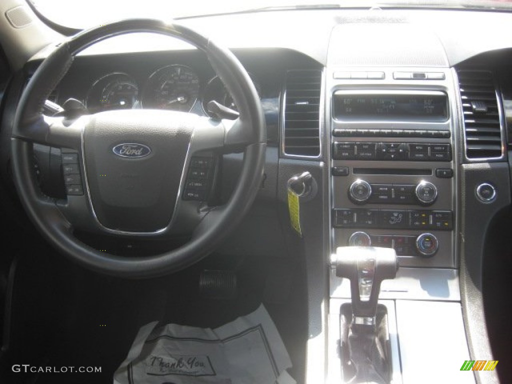 2010 Taurus Limited AWD - Red Candy Metallic / Charcoal Black photo #4