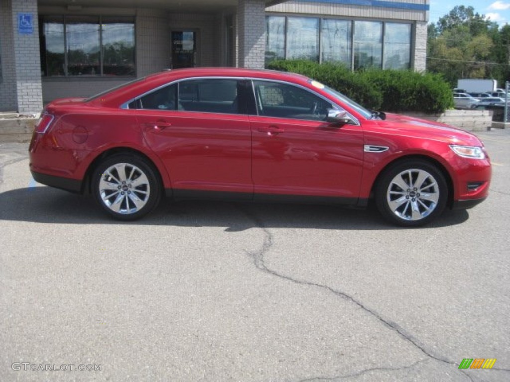 Red Candy Metallic 2010 Ford Taurus Limited AWD Exterior Photo #54086316