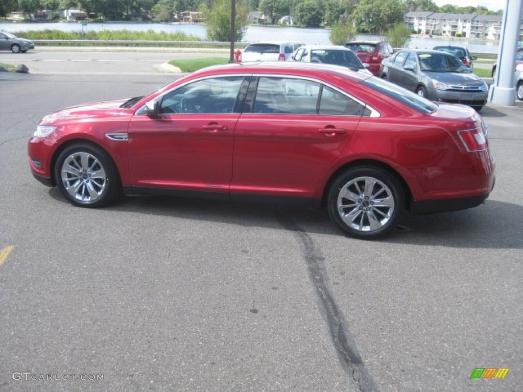 Red Candy Metallic 2010 Ford Taurus Limited AWD Exterior Photo #54086352