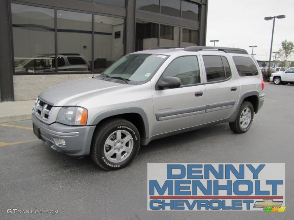 2005 Ascender S 4x4 - Mineral Silver Metallic / Dark Gray/Light Gray photo #1