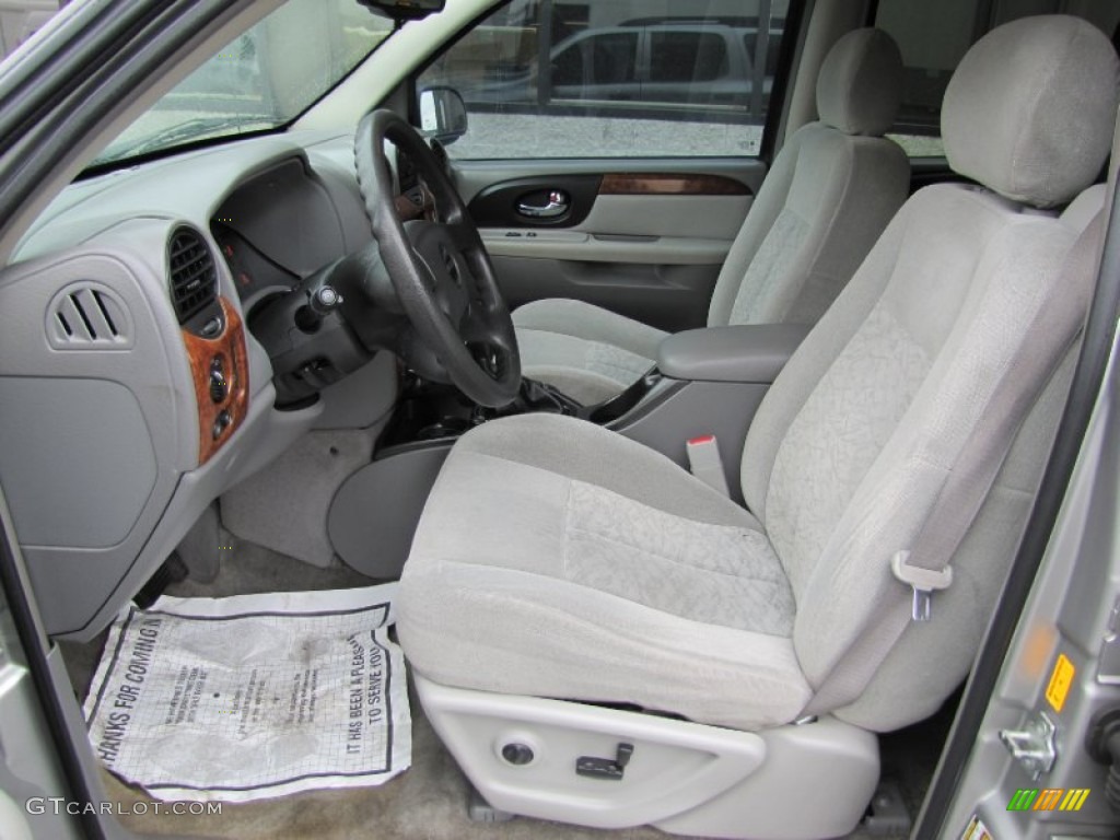 Dark Gray/Light Gray Interior 2005 Isuzu Ascender S 4x4 Photo #54086496