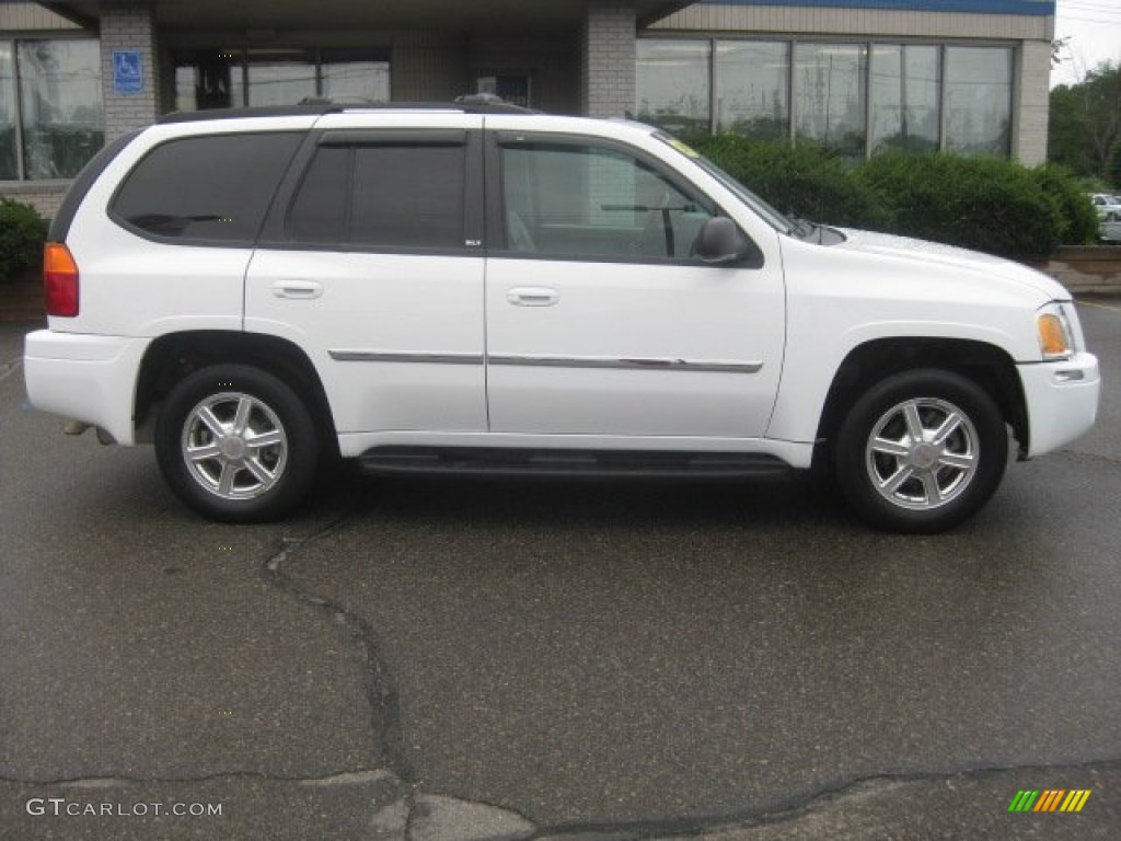 2007 Envoy SLT - Summit White / Light Gray photo #5