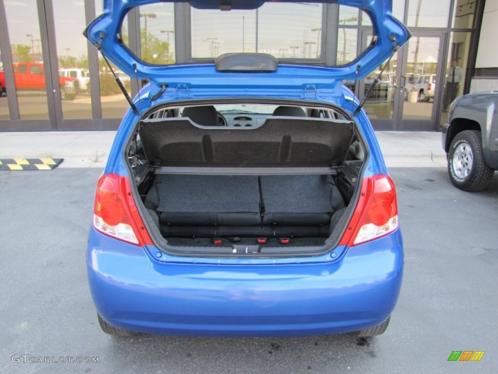 2008 Aveo Aveo5 Special Value - Bright Blue Metallic / Charcoal photo #18