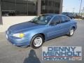 1999 Medium Gulf Blue Metallic Pontiac Grand Am SE Sedan #53982053