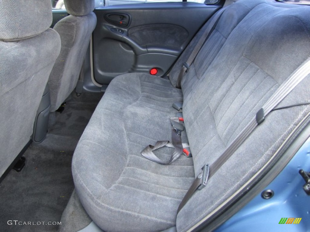 Dark Pewter Interior 1999 Pontiac Grand Am SE Sedan Photo #54087870