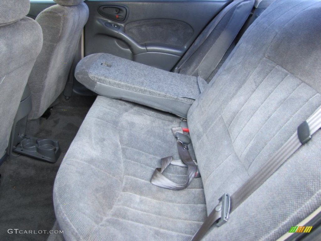 1999 Grand Am SE Sedan - Medium Gulf Blue Metallic / Dark Pewter photo #21