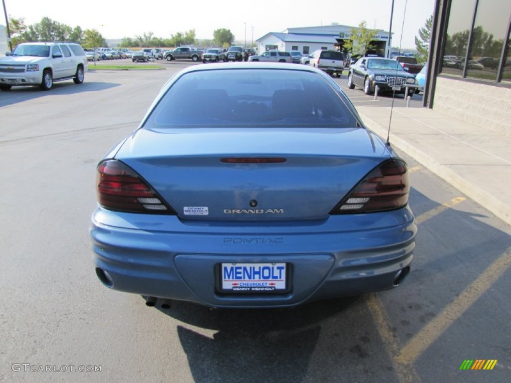 1999 Grand Am SE Sedan - Medium Gulf Blue Metallic / Dark Pewter photo #26