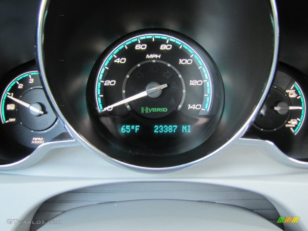 2008 Chevrolet Malibu Hybrid Sedan Gauges Photo #54088023