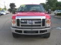 Red - F250 Super Duty XLT Regular Cab 4x4 Photo No. 10