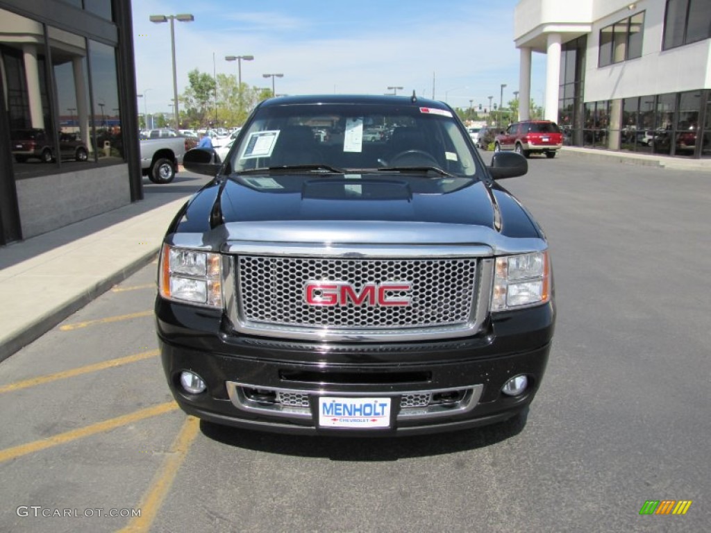 2008 Sierra 1500 Denali Crew Cab AWD - Onyx Black / Ebony photo #31