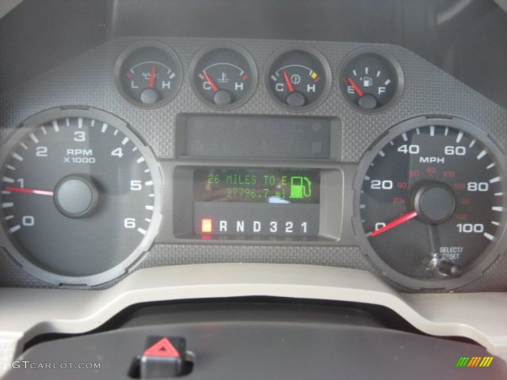 2008 Ford F250 Super Duty XLT Regular Cab 4x4 Gauges Photo #54088554