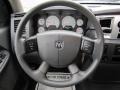 Medium Slate Gray 2007 Dodge Ram 2500 SLT Quad Cab 4x4 Steering Wheel