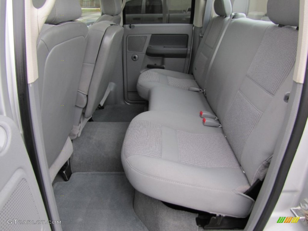 Medium Slate Gray Interior 2007 Dodge Ram 2500 SLT Quad Cab 4x4 Photo #54089820