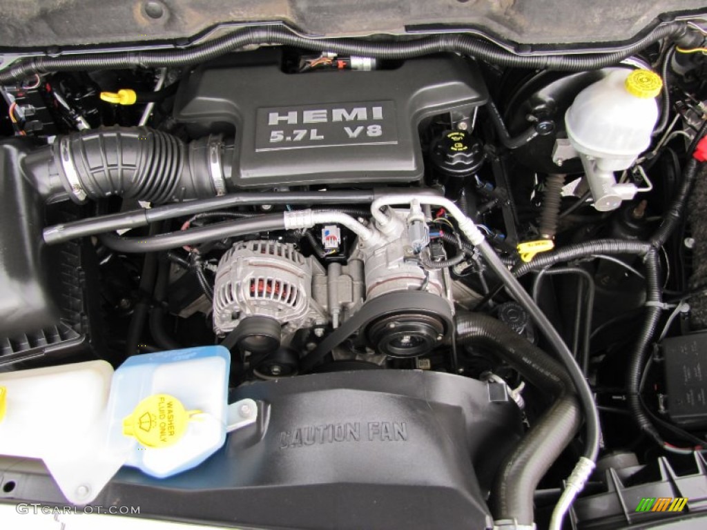 2007 Dodge Ram 2500 SLT Quad Cab 4x4 5.7 Liter HEMI OHV 16-Valve V8 Engine Photo #54089913