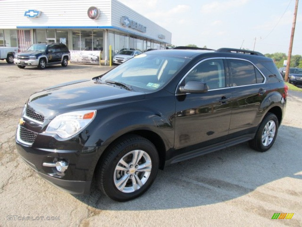 2011 Equinox LT AWD - Black Granite Metallic / Jet Black photo #1