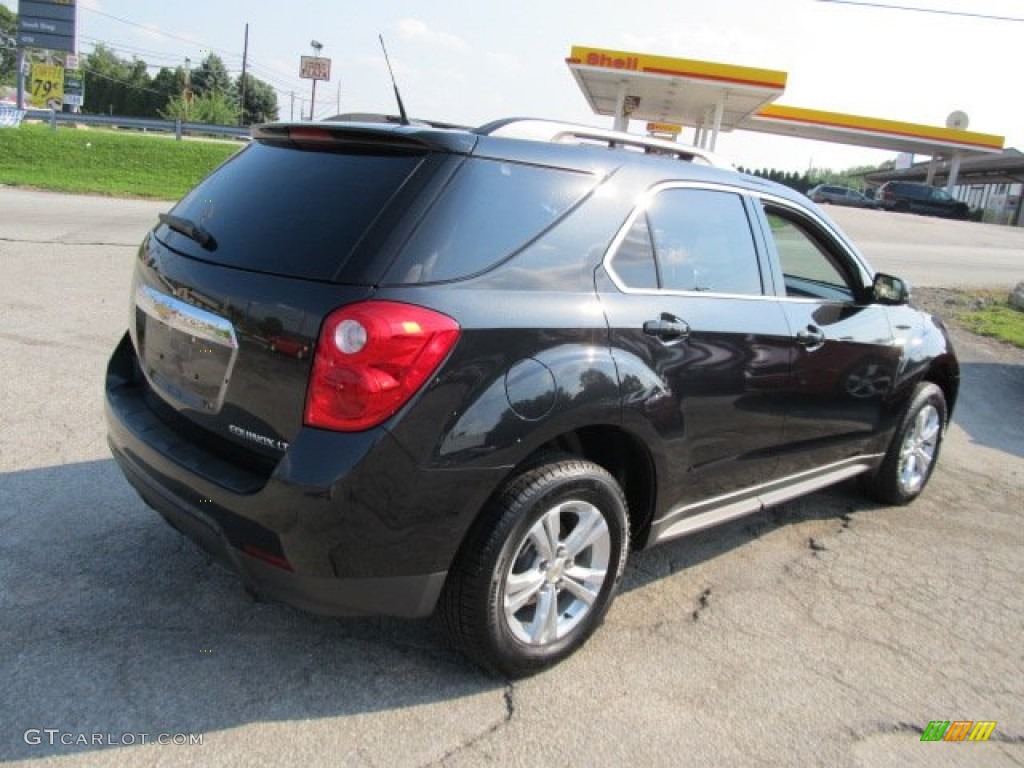 2011 Equinox LT AWD - Black Granite Metallic / Jet Black photo #6