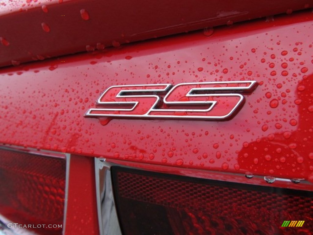 2011 Camaro SS/RS Convertible - Victory Red / Gray photo #5