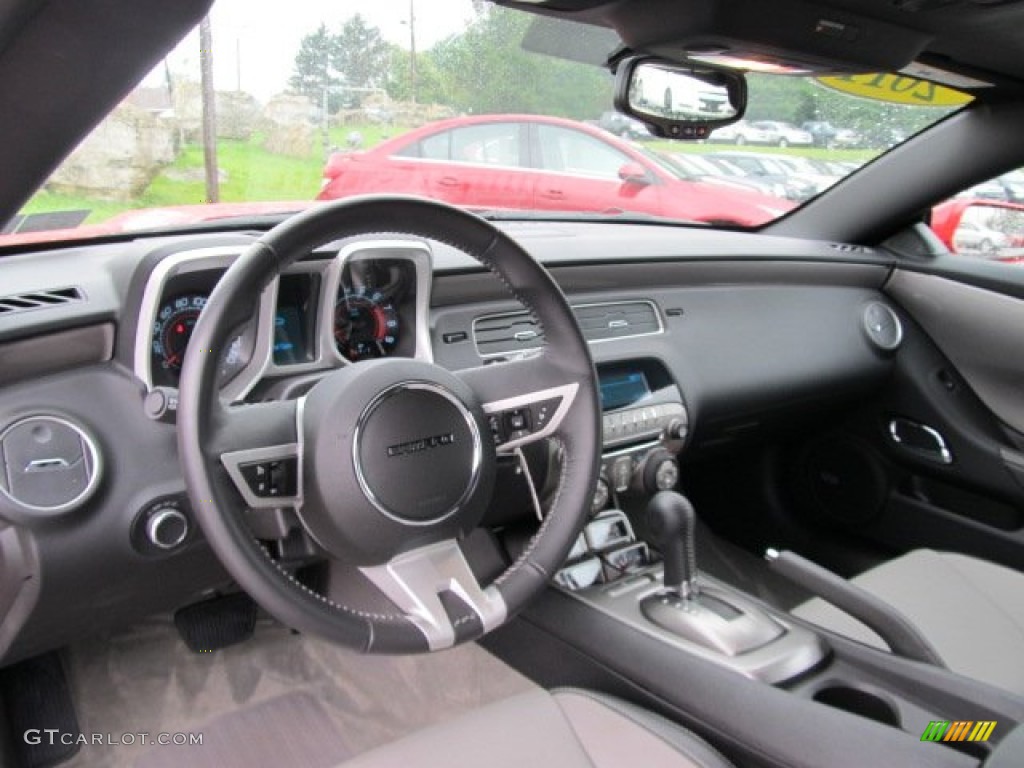 2011 Camaro SS/RS Convertible - Victory Red / Gray photo #19