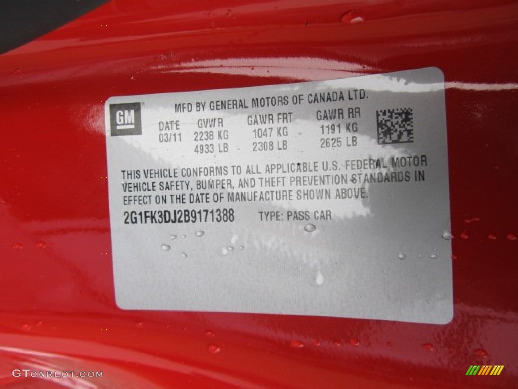 2011 Camaro SS/RS Convertible - Victory Red / Gray photo #33